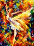 A Bailarina (2012) - Vince Pietrov - Tela 50x67 Para Quadro - Santhatela