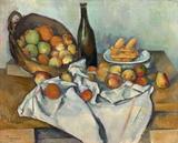 A Cesta de Maçãs - Paul Cézanne - Tela 30x37 Para Quadro - Santhatela