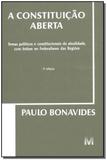 A Constituição aberta - 3 ed./2004