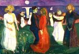 A Dança da Vida - Edvard Munch - Tela 60x86 Para Quadro - Santhatela