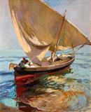 A Partida - Sorolla y Bastida - Tela 30x37 Para Quadro - Santhatela
