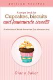 A Recipe Book For Cupcakes, Biscuits and Homemade Sweets - Editorial imagen llc