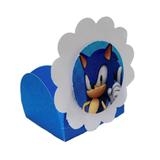 a1-Forminhas para Doces Azul Escuro Sonic - 10 unds - Vem festejar