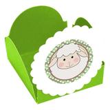 A1-Forminhas para Doces Carneirinho Verde - 10 unds - Vem festejar