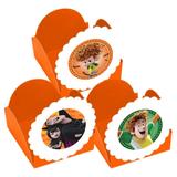 A1-Forminhas para Doces Hotel Transilvania 2 laranja - 10 unds - Vem festejar