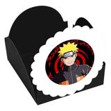 A1-Forminhas para Doces Naruto Preta 10 unds - Vem festejar