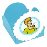 A1-Forminhas para Doces Scooby Doo Azul Claro 10 unds - Vem festejar
