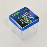 A1-Lembrancinha Caixa 4cm Tartarugas Ninja - Vem festejar
