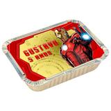 A1-Lembrancinha Marmitinha Homem de Ferro - Vem festejar