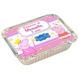 A1-Lembrancinha Marmitinha Peppa Pig Princesa - Vem festejar