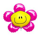 A2-Balão Metalizado Flor Smile HSG - 70cm - Flexmetal