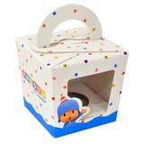 A2- Caixa para Cupcake Pocoyo 8 unds - Junco
