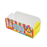 A2-Caixa para Hotdog Circo c/ 08 unidades - Junco