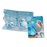 A2-Convite Olaf Frozen c/ 08 unidades - Regina festas