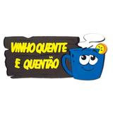 A2-Painel EVA Placa Vinho Quente e Quentão - Festa Junina - Grintoy