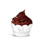 A2-Wrapper para Cupcake Batizado c/ 12 unidades - Cromus festas