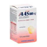 Aas 100mg cx 120 comprimidos - Sanofi aventis