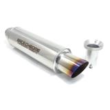 Abafador Esportivo Ponteira Aço Inox Celta, Corsa, Gol, Clio - Diskscap
