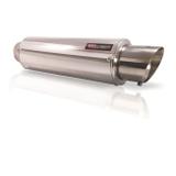 Abafador Esportivo Prata 4" Entrada 2.1/2" Saída Chanfrada 3" - Race chrome