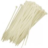 Abraçadeiras de Nylon 100 unidades Branco 100x2,5mm KC100 MacLauren