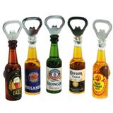 Abridor de garrafa com ima de geladeira formato garrafa cerveja sortido - multiart - ddp