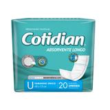 Absorvente adulto longo cotidian - 20 unidades - Softys