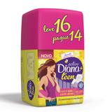 ABSORVENTE DIANA TEEN SUAVE COM ABAS - Pacote Leve 16 Pague 14 - Carta fabril