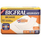 Absorvente geriatrico big maxi 20 un - Bigfral