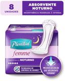 Absorvente Geriátrico Plenitud Femme Noturno 8 Unidades