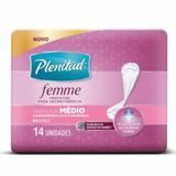 Absorvente incontinência Femme médio plenitud 14 Unidades