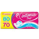 Absorvente Intimus Days Sem Perfume 80 Unidades