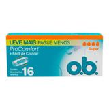 Absorvente O.B Pro Comfort Super Com 16 Unidades - Ob