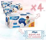 Absorvente Para Seios Affagio, Kit 4 Caixas. 120 Unidades.