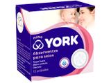 Absorvente para Seios York 16932-2 - 12 Unidades Tam. Único