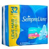 Absorvente Sempre Livre Adapt Plus Suave com Abas