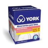 Absorvente York Para Seios Leve 30 Pague 24