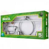 Acessório Banheiro 5 Peças Brasil Cromado
