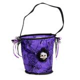 Acessório Para Fantasia Baleiro Dobrável Esqueleto Roxo - Sulamericana