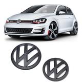 Acessórios Emblema Vw Golf Mk7 Gti Grade Frontal Traseira - Volkswagen