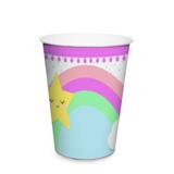 Acessórios para Festa - Copos de Papel - 240Ml - Pedacinho do Céu - Cromus