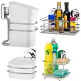 Acessórios Porta Utensílios Suportes Aéreos Kit 4 Peças Cozinha - Future