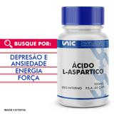 Ácido L-aspártico 500mg - Unicpharma