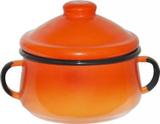 Açucareiro Aço Esmaltado 10 Laranja Ewel