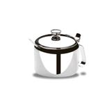 Açucareiro com Colher Atina 350 gr Inox - Brinox