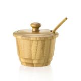 Açucareiro com Colher em Bambu 10 x 9cm - Bencafil
