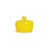 Açucareiro com Tampa Amarelo Cerâmica - Scalla