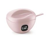Açucareiro com Tampa e Colher Rosa Claro - UZ141 -4905