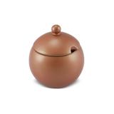 Açucareiro de cerâmica mondoceram glamour 300g - cobre - Mondoceram gourmet
