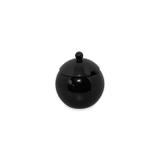 Açucareiro de cerâmica mondoceram gourmet 300g - preto