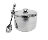Açucareiro Em Inox Com Colher - Capricho